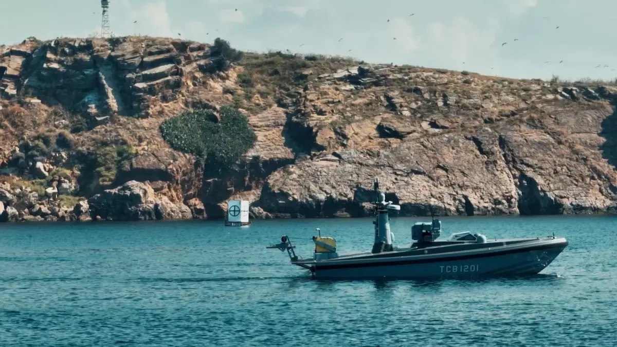 Sancar SİDA İnsansız Deniz Aracı, hizmete girdi.