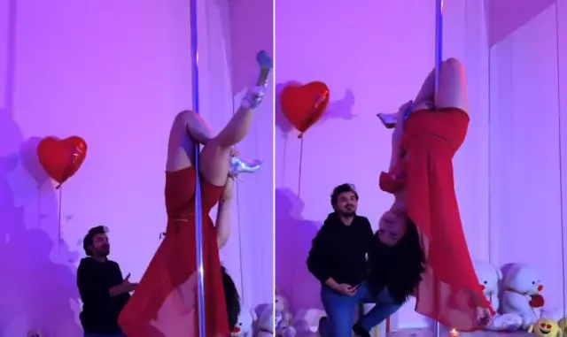 Eleştirilere Eşli Yanıt: Direk Dansı Yapan Kadın Sosyal Medyada Gündem Oldu