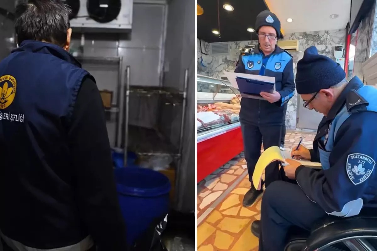 Kasapları Denetleyen Ekipler, Gördükleri Karşısında Şok Oldular.