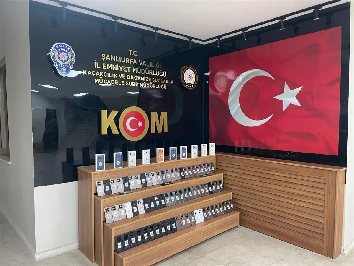 Şanlıurfa’da Kaçak Telefonlara Geçit Yok