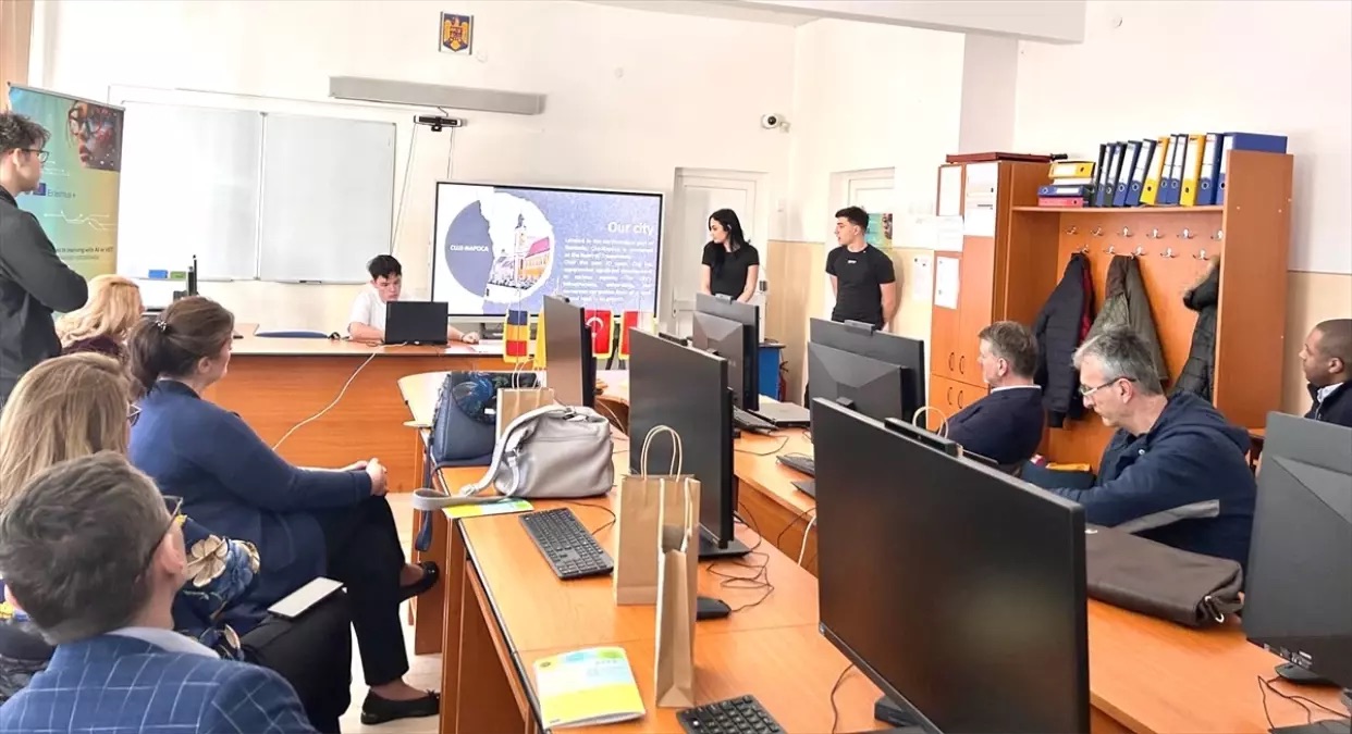 Eğitimde Yapay Zeka Projesi’nin toplantısı Romanya’da gerçekleştirildi.