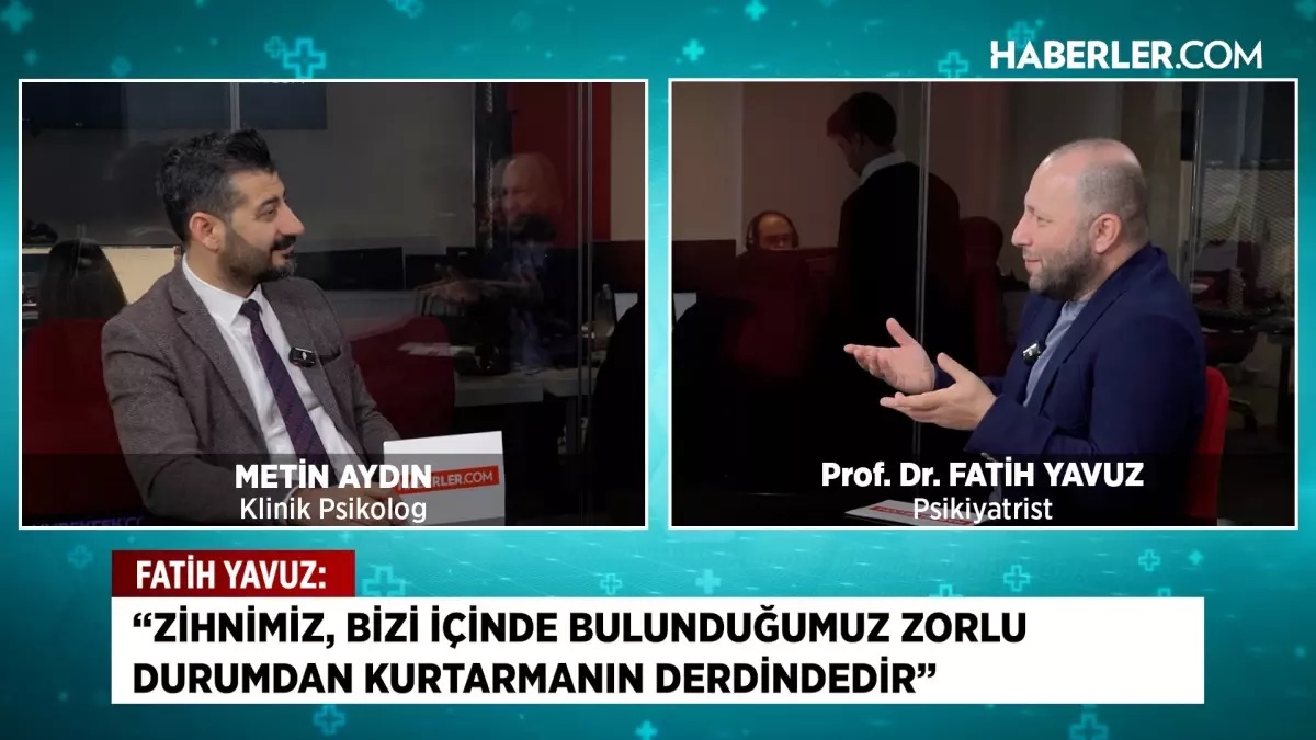Psikiyatrist Fatih Yavuz, kaygıdan kurtulmanın mümkün olduğunu belirtiyor.