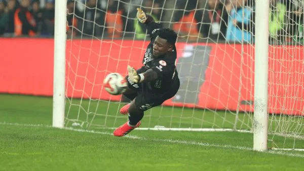 Trabzonspor, Onana’nın yıldızlaştığı gecede yarı finale yükseldi
