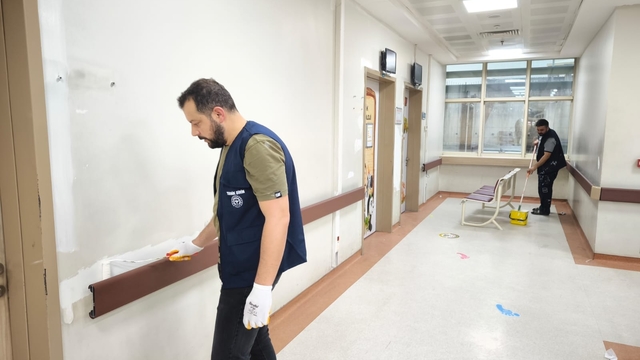 Siirt Eğitim ve Araştırma Hastanesi’nde Yenileme Çalışmaları Devam Ediyor