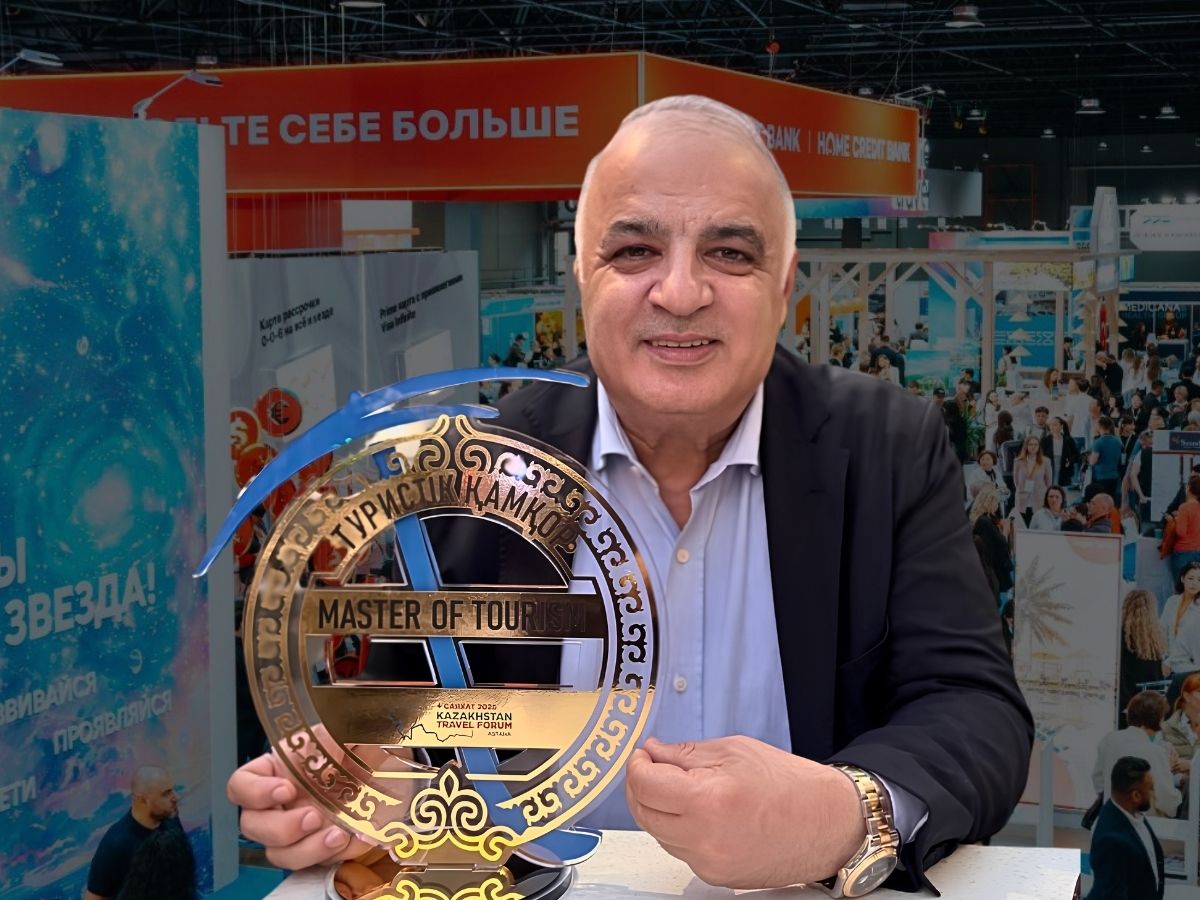 Türk Turizmine Uluslararası Onur: Orhan Sancar’a Kazakistan’dan Ödül