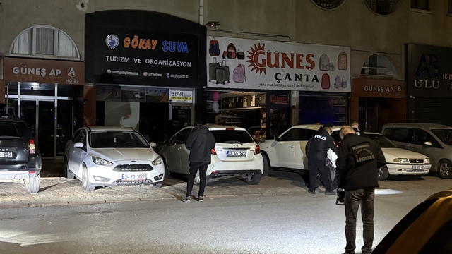 Kayseri’de turizm acentesine silahlı saldırı