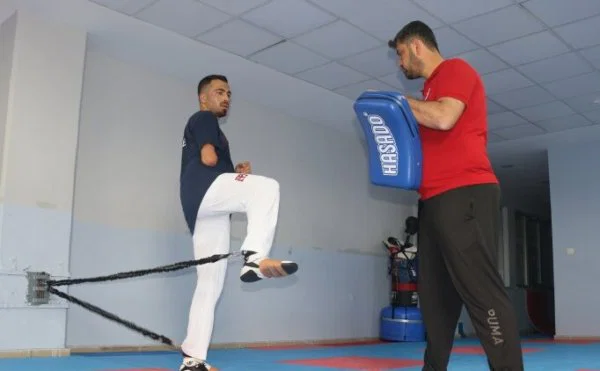 Milli Tekvandocu Osman Ertürk’ün Hedefi Avrupa Şampiyonluğu